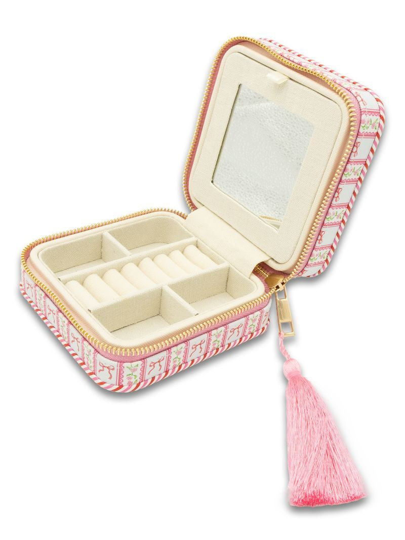 SS QUILTED CASE PINK BOW