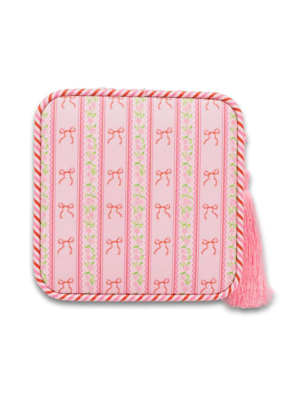 SS QUILTED CASE PINK BOW