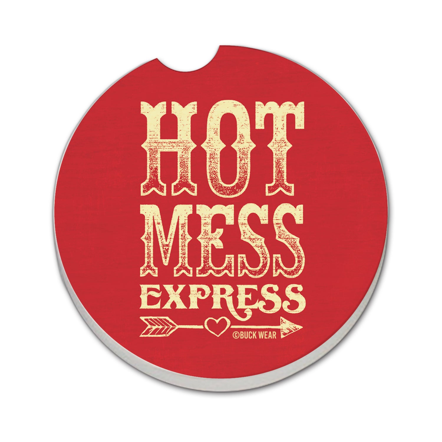 THIRSTYSTONE HOT MESS EXPRESS CAR COASTER