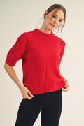 PINTUCK SWEATER