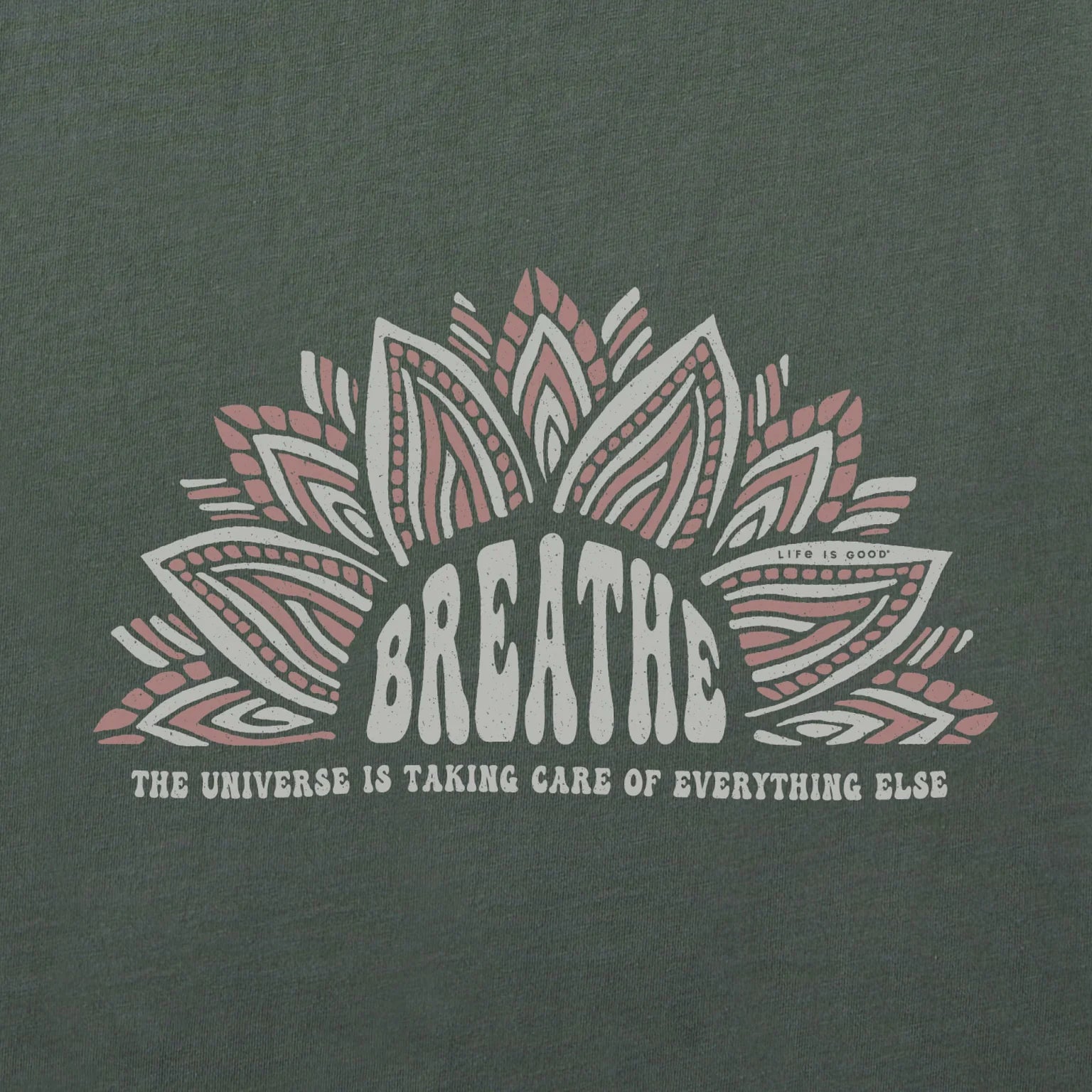 BREATHE HOODIE - DARK MOSS GREEN