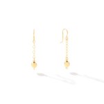 RONALDO DESIGNER JEWELRY A LOVE THAT REMAINS EARRINGS GOLD