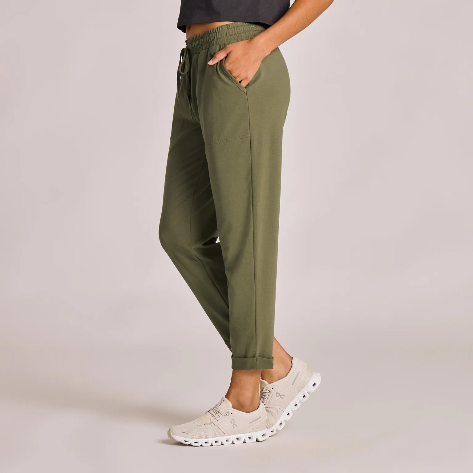 WOMEN'S CRUSHER-FLEX PANT - DARK MOSS GREEN