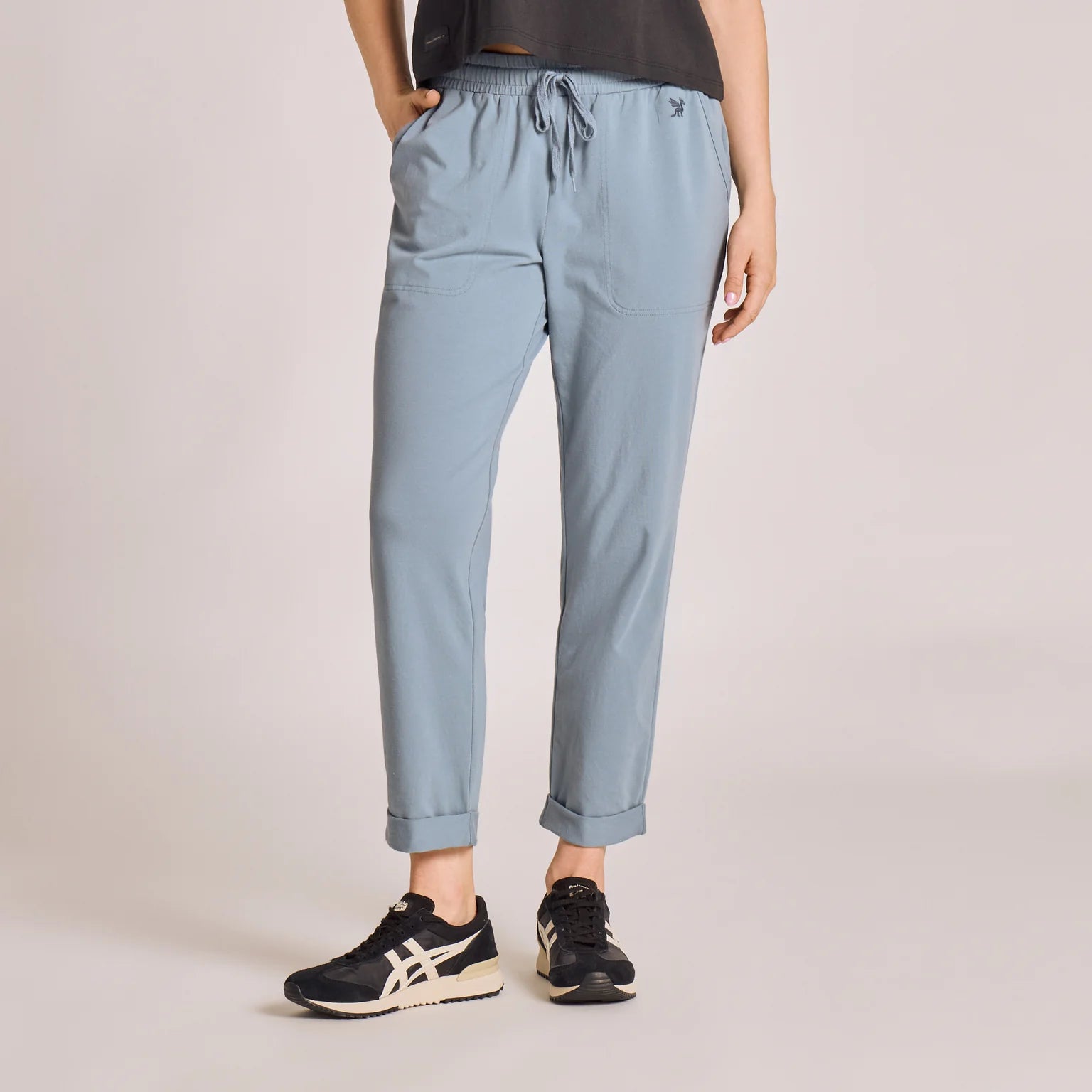 WOMEN'S SOLID CRUSHER-FLEX PANT - SLATE BLUE