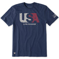 MEN'S USA FLAG SHORT SLEEVE