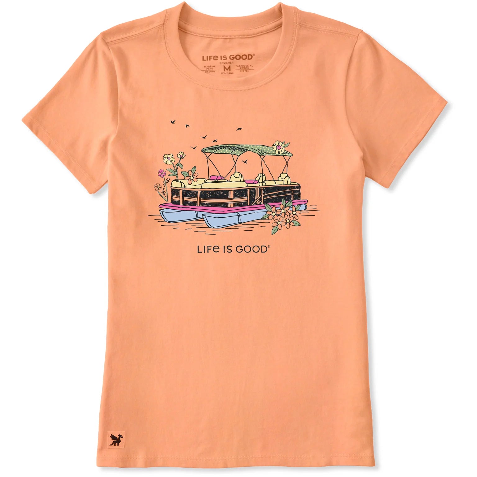 WOMEN'S PONTOON POLKA DOT SHORT SLEEVE