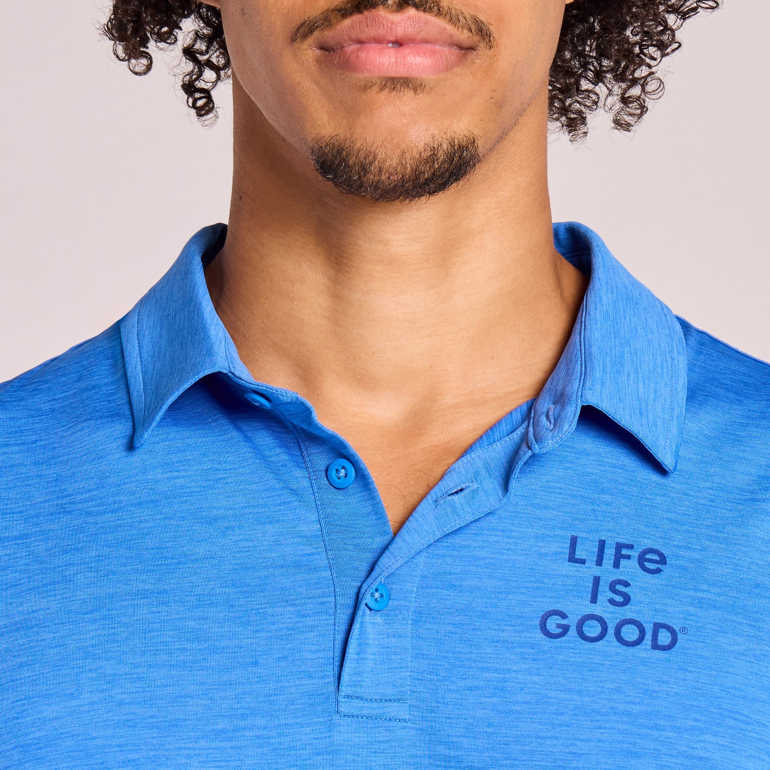 MEN'S CRUSHER POLO - ATHLETIC BLUE