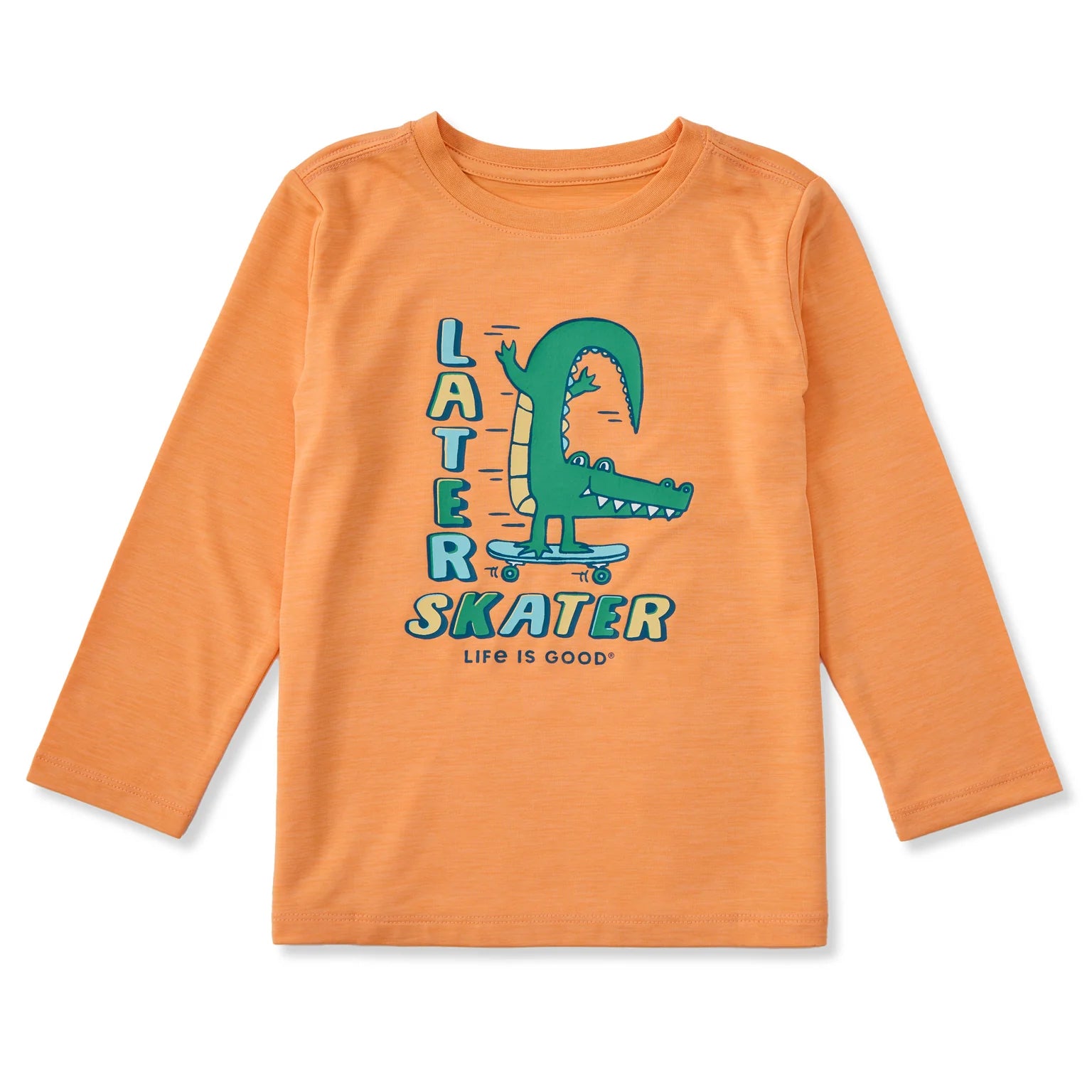 TODDLER LATER SKATER ALLIGATOR LONG SLEEVE