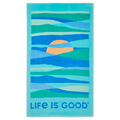 HAZY SUNRISE BEACH TOWEL