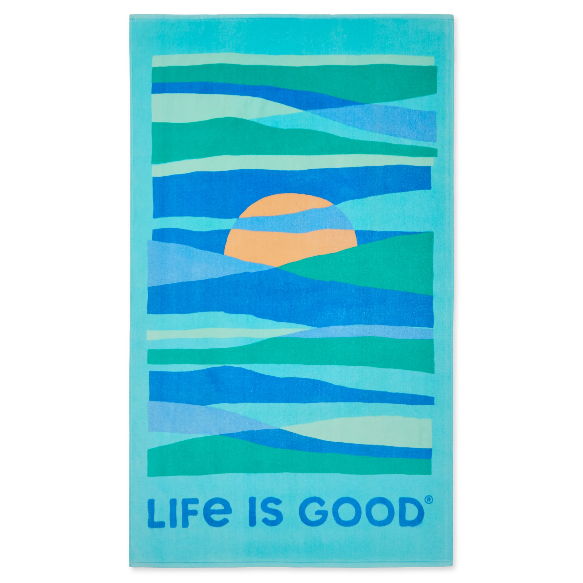HAZY SUNRISE BEACH TOWEL