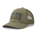ADULT UNISEX CLEAN FLAG TRUCKER HAT