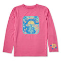 KID'S MELTING TROPICAL SEA LONG SLEEVE