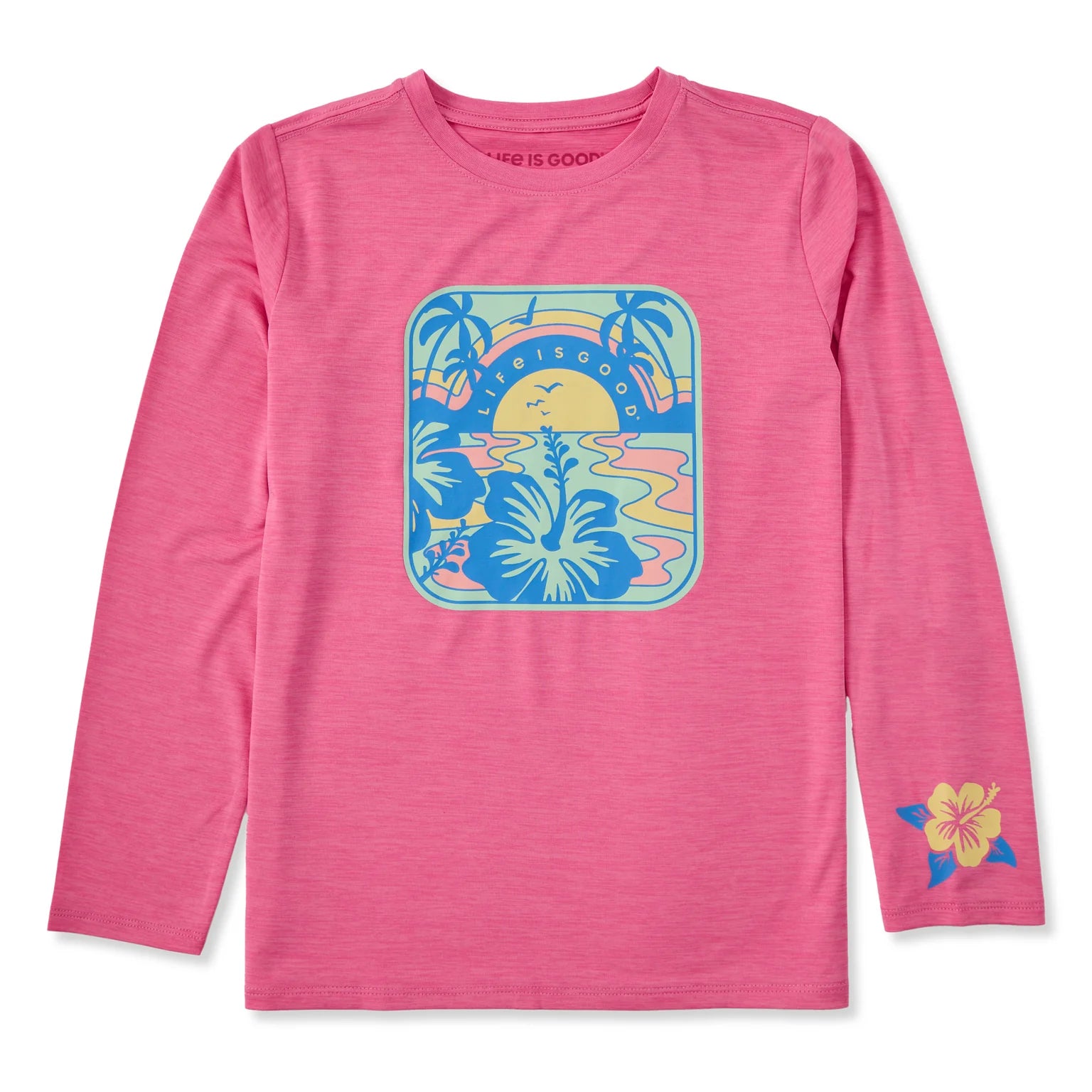 KID'S MELTING TROPICAL SEA LONG SLEEVE
