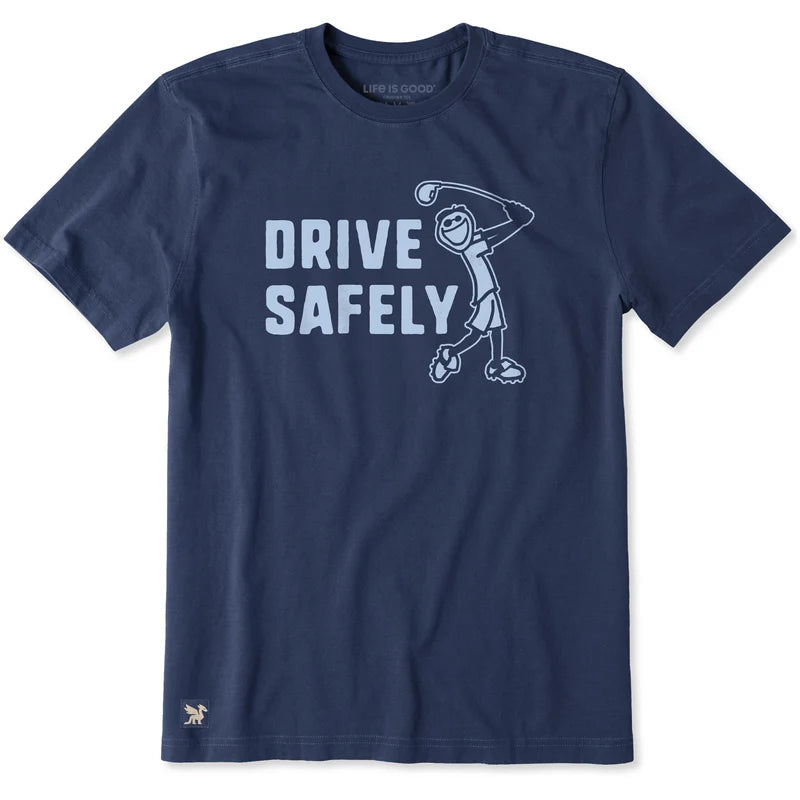 MEN'S "DRIVE SAFELY" CRUSHER TEE