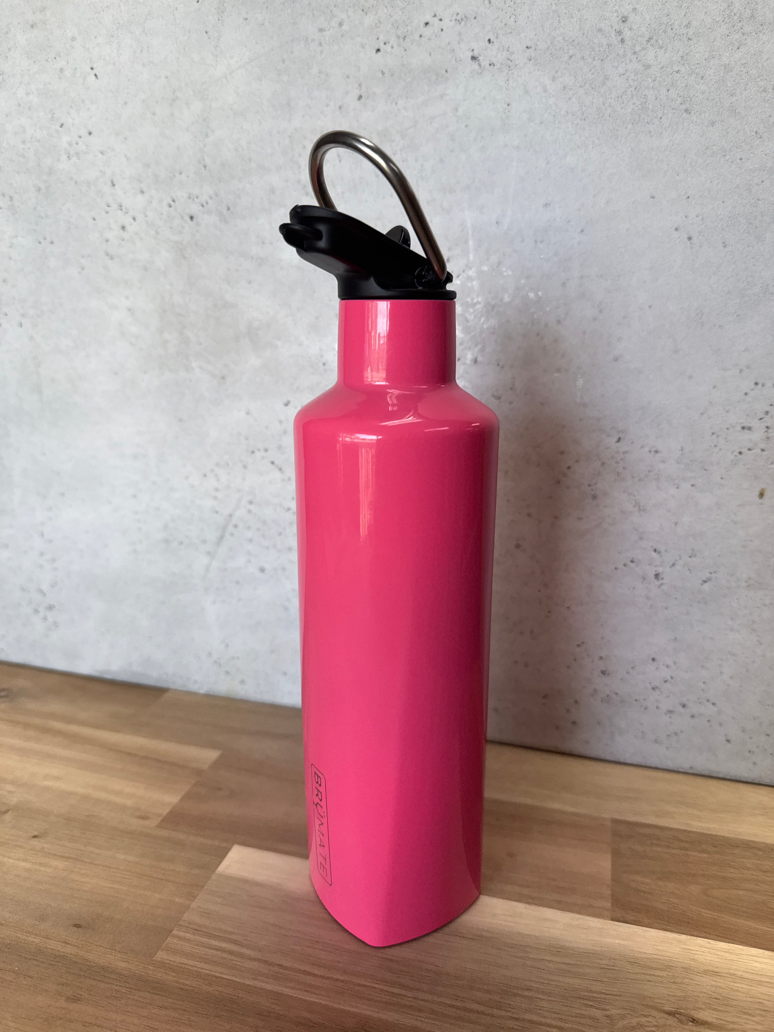 BRUMATE REHYDRATION BOTTLE MINI NEON PINK