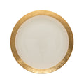 GOLD BAND GLASS CHARGER CAMILLA GOLD