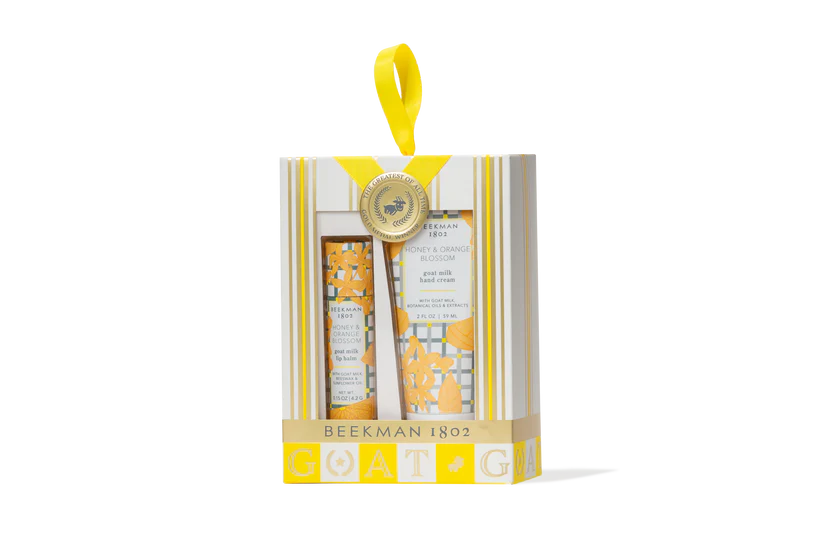 Honey + Orange Blossom Hand Cream & Lip Balm