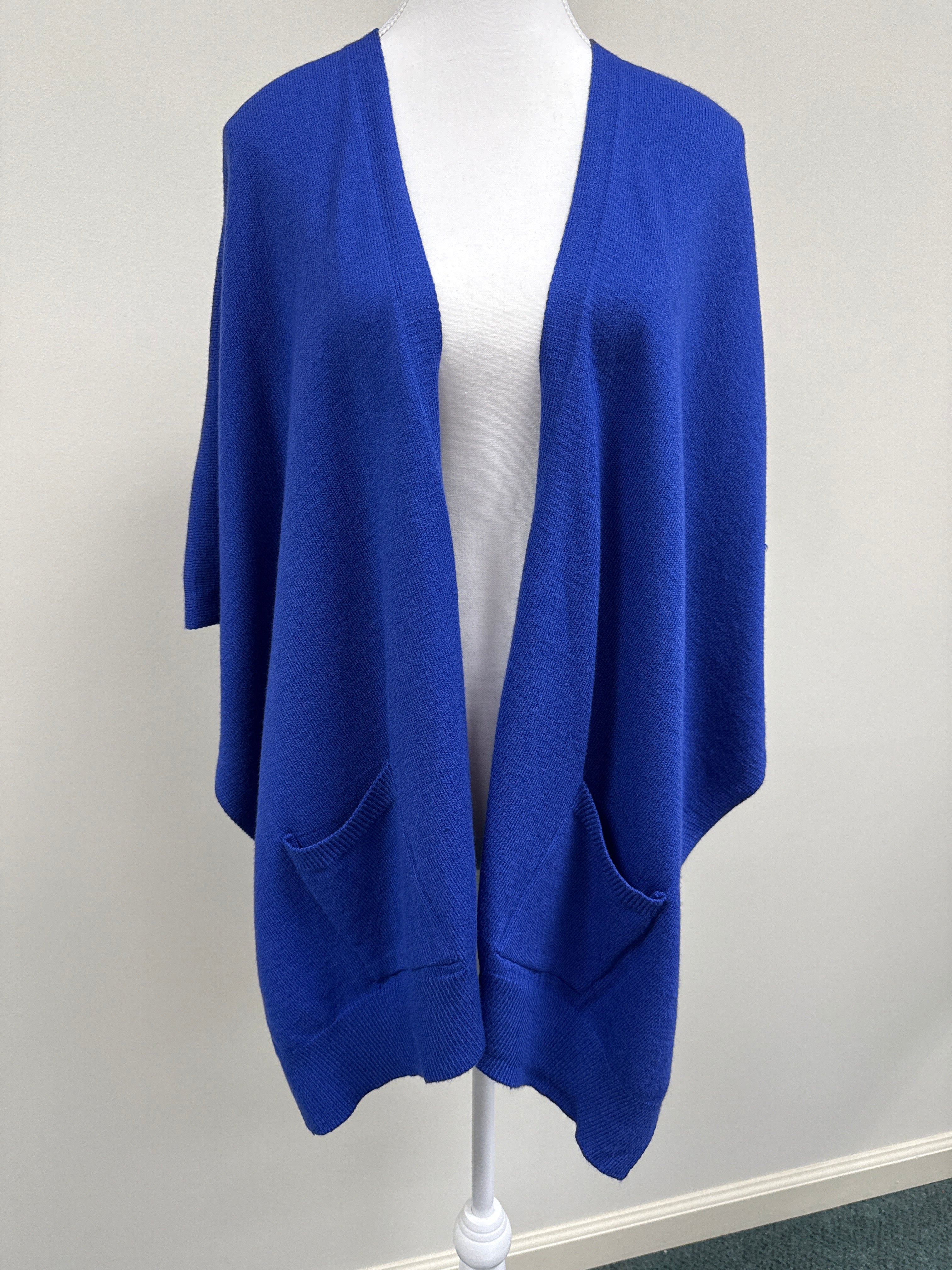 COBALT BLUE CARDIGAN