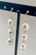 Josie Pearl Earrings Gold