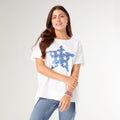 LENICE BLUE STAR TOP