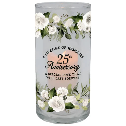 25th Anniversary Hurricane Candle