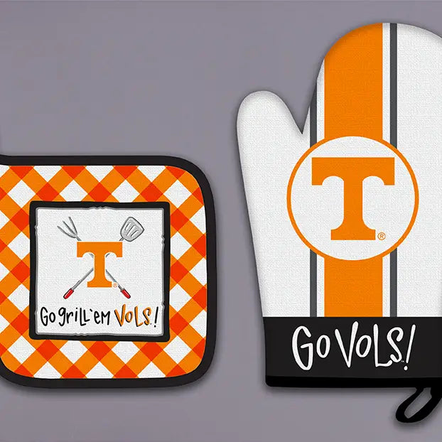 TENNESSEE MITT AND POT HOLDER SET