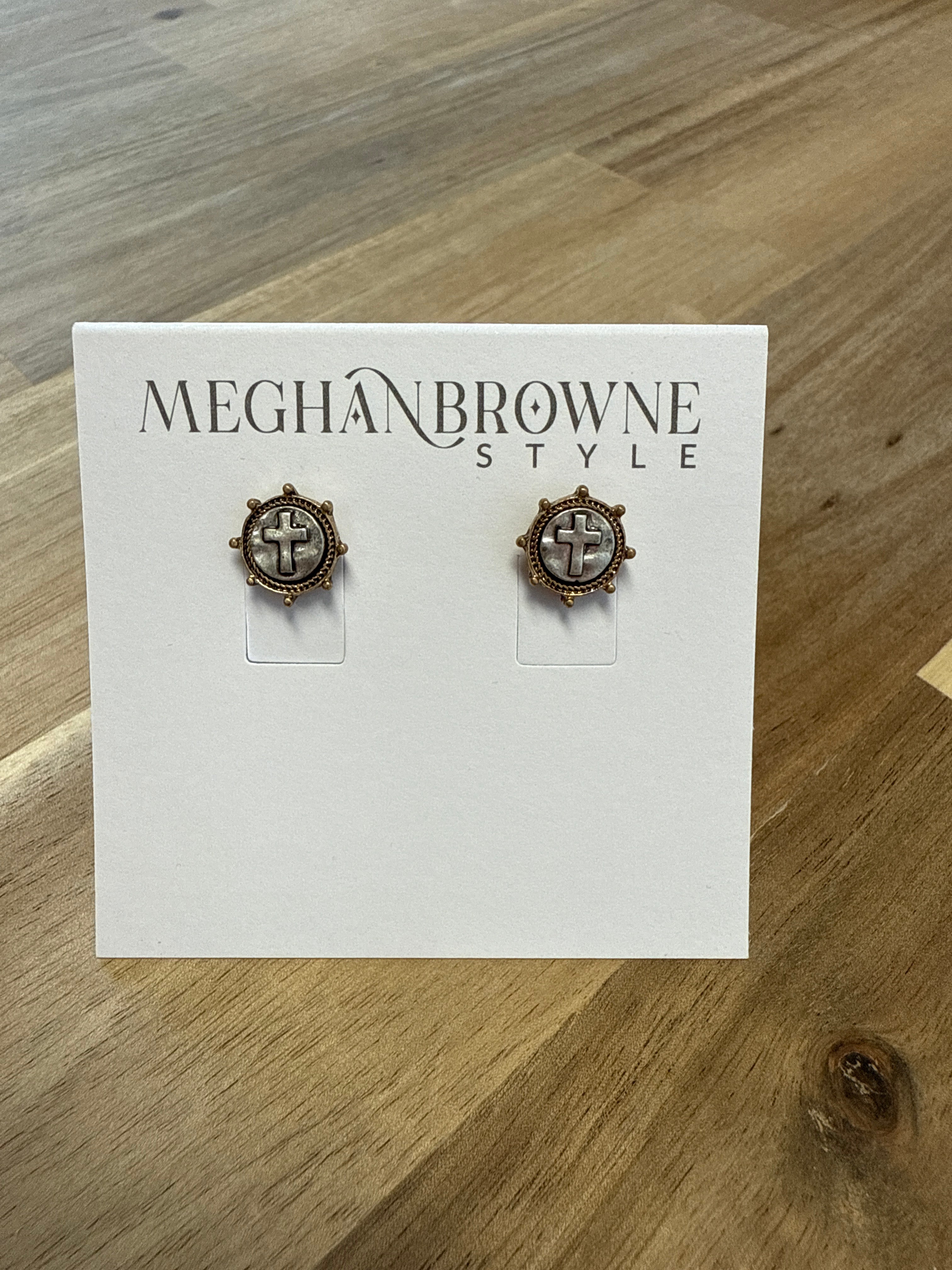 MB-Tik Gold Earrings