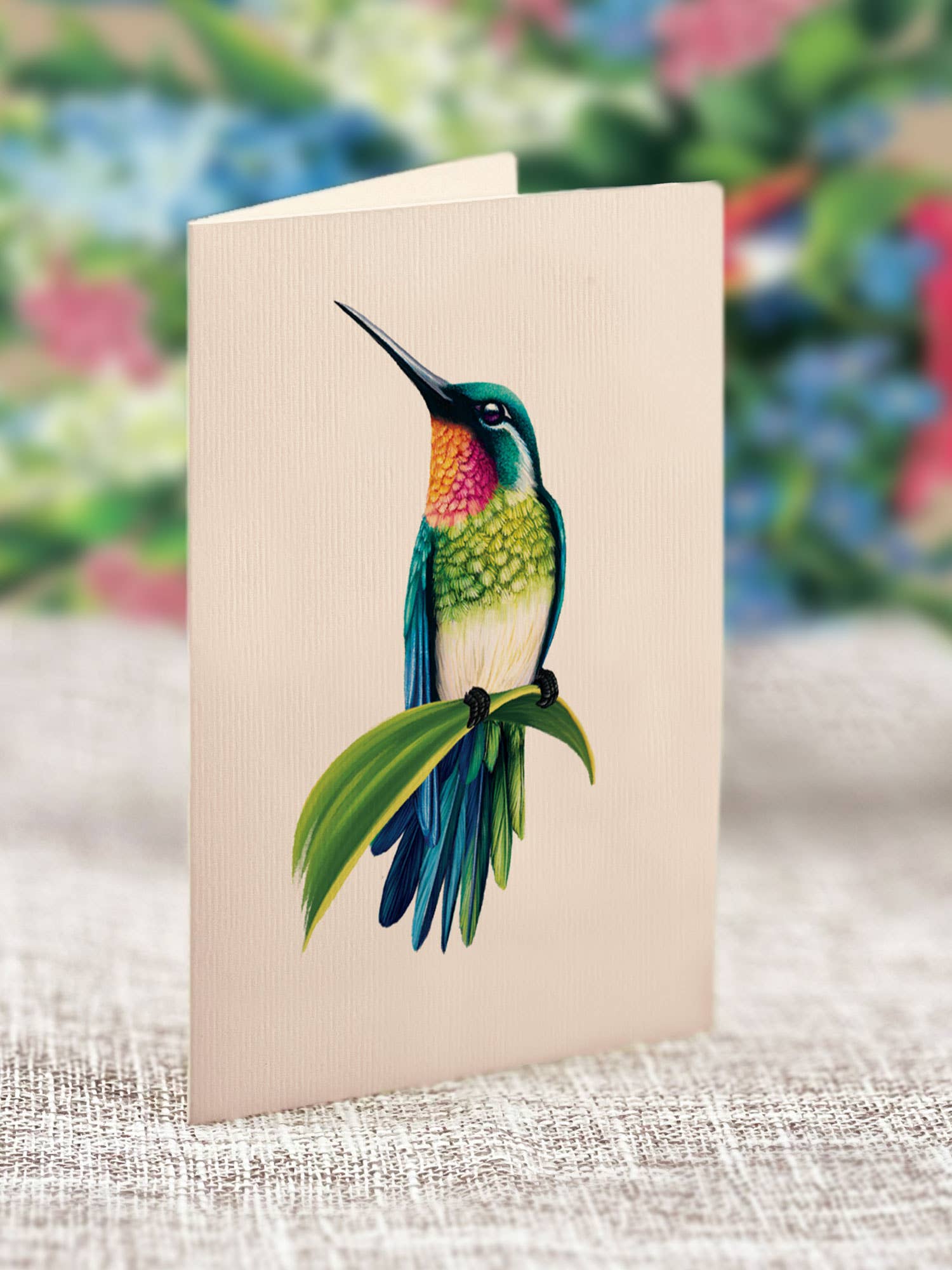 Hummingbird Oasis Pop-up Greeting CardS