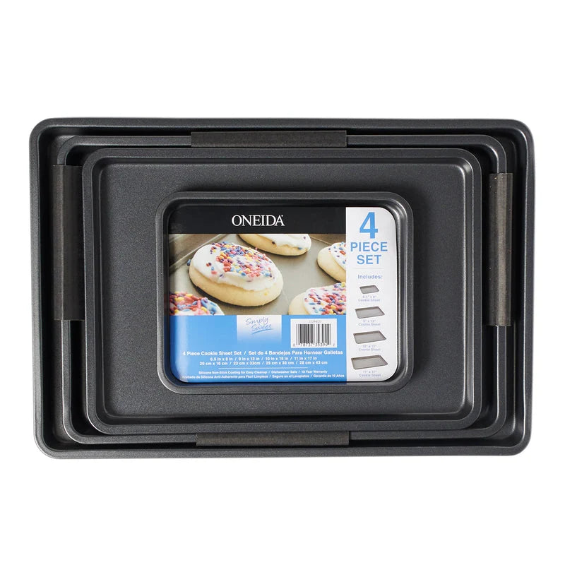 LENOX SIMPLY SWEET 4PC COOKIE SHEET SET