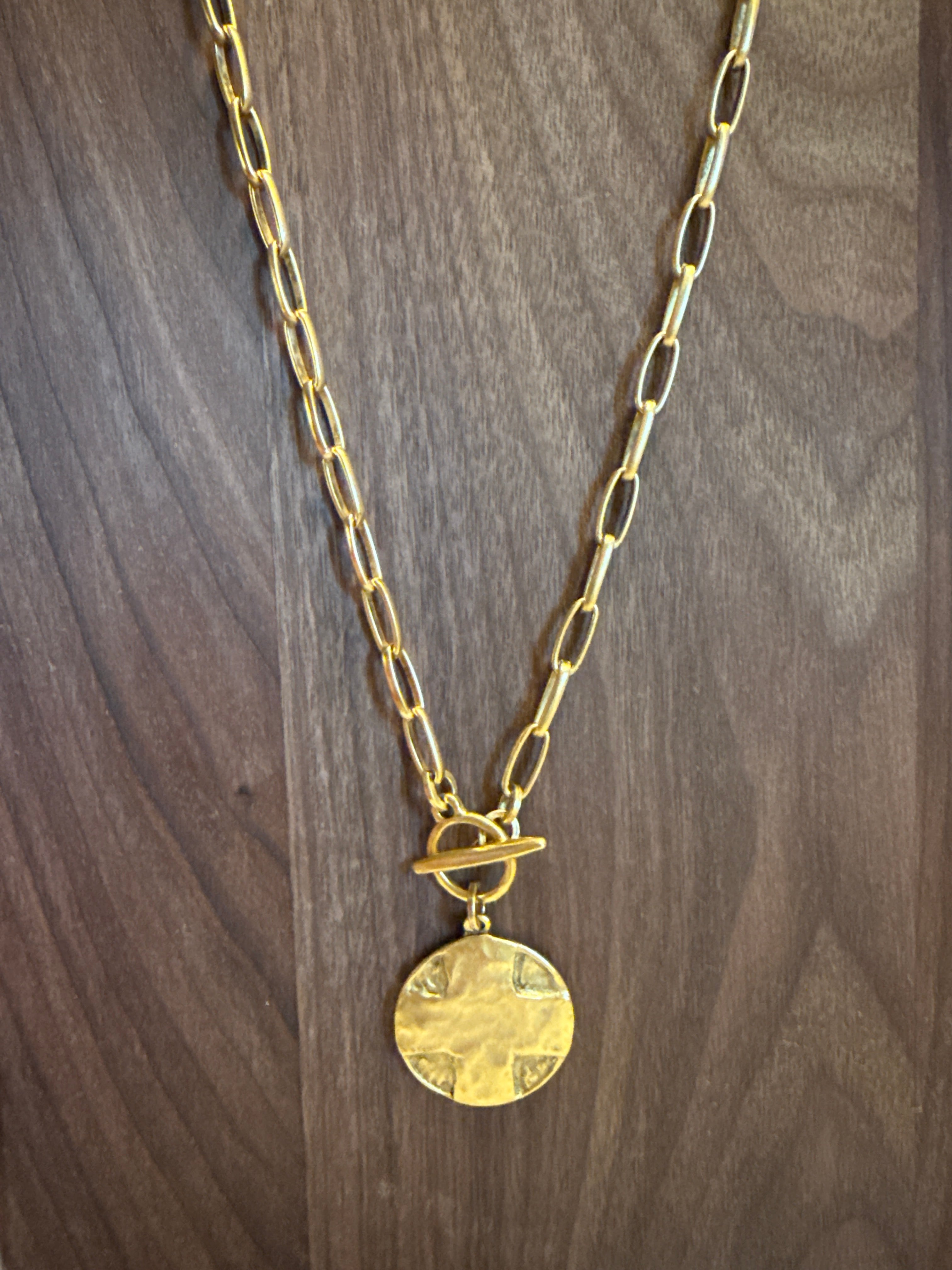 GOLD LORD'S PRAYER NECKLACE