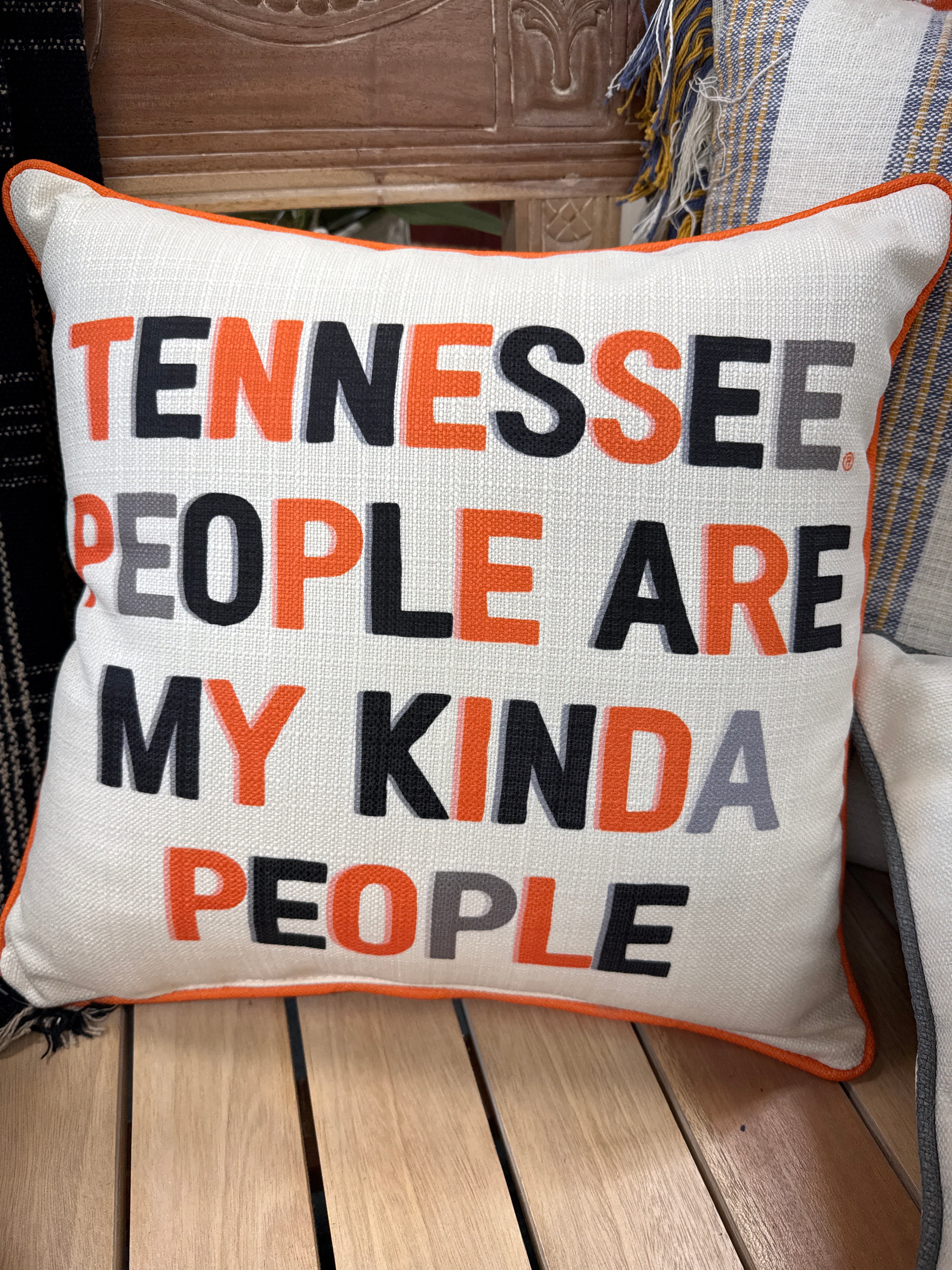 TENNESSEE PEOPLE PILLOW