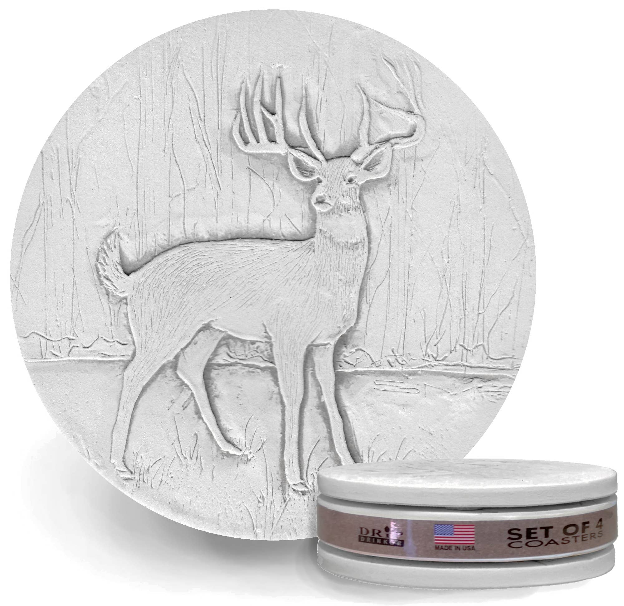 Deer Drink Coasters