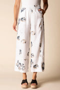 LINEN CROP PANT