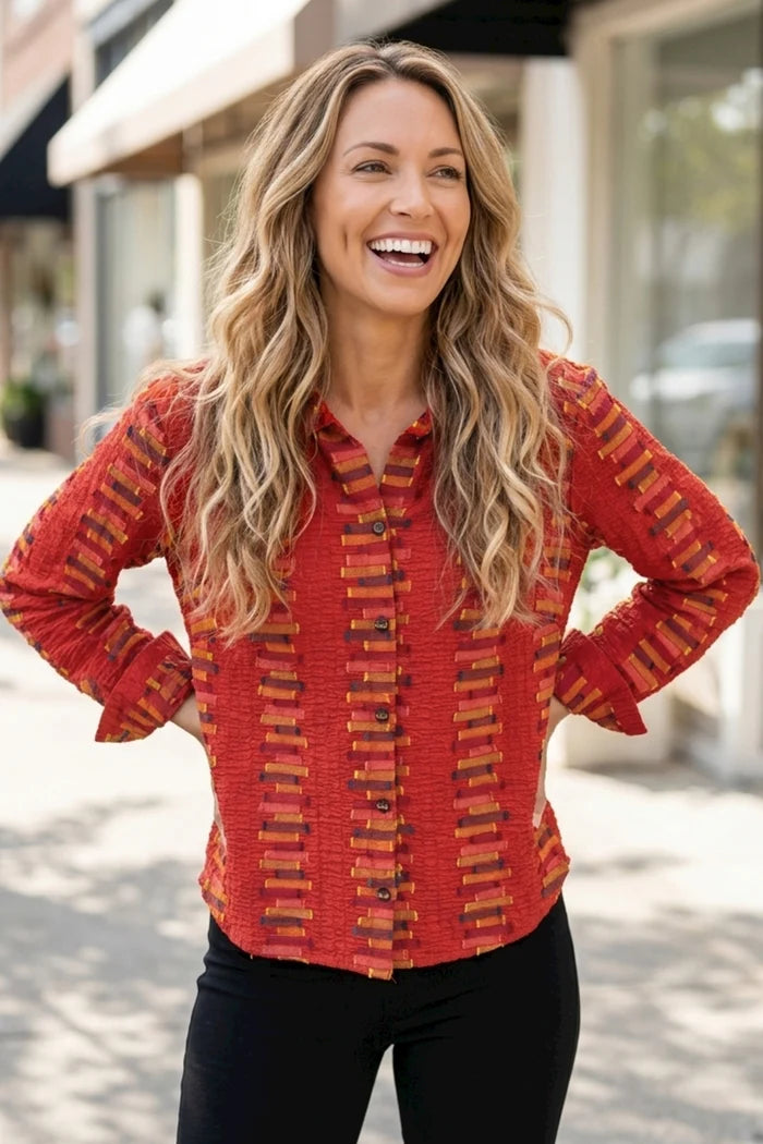 COTTON STRIPE SHIRT