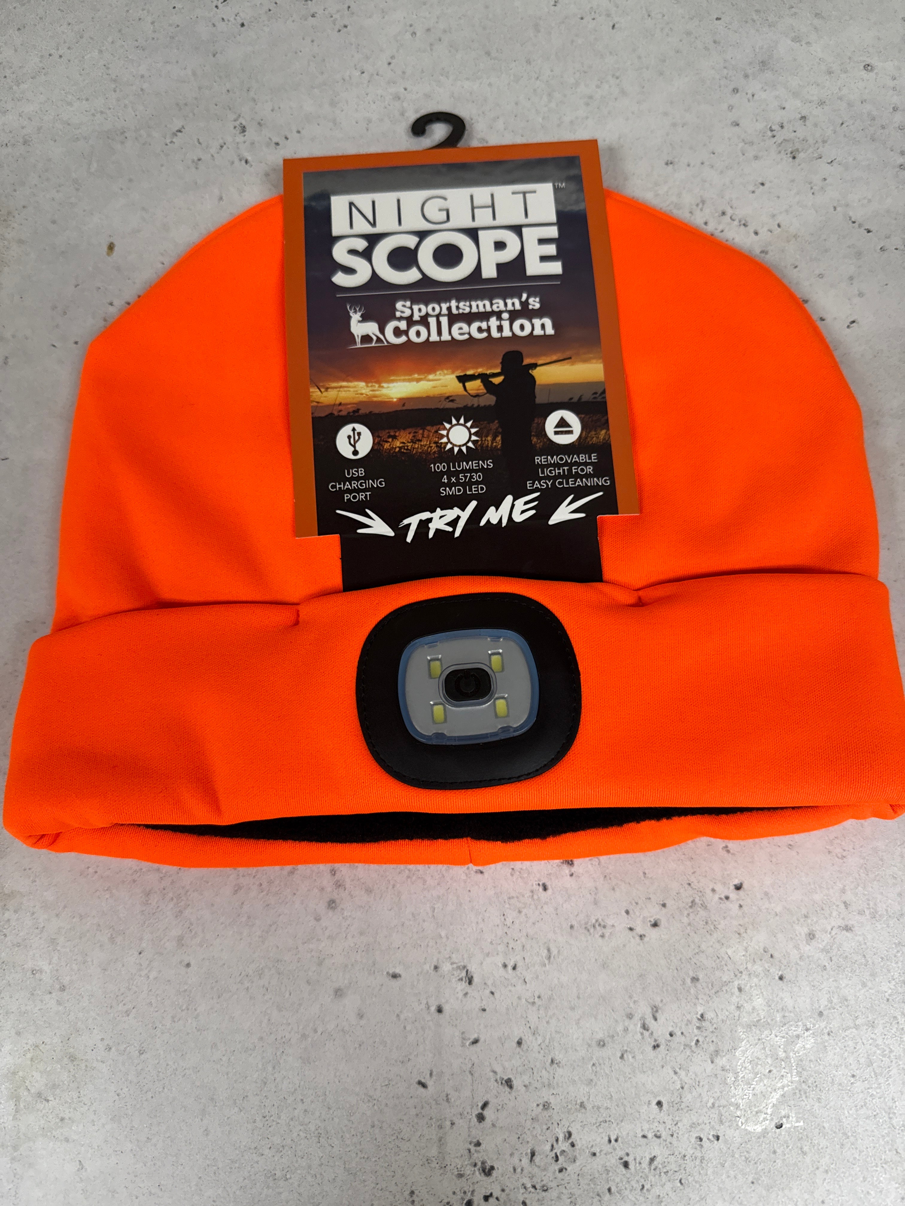 NIGHT SCOPE LED SPORTSMAN ORANGE