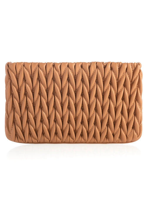 TAN ZIP POUCH