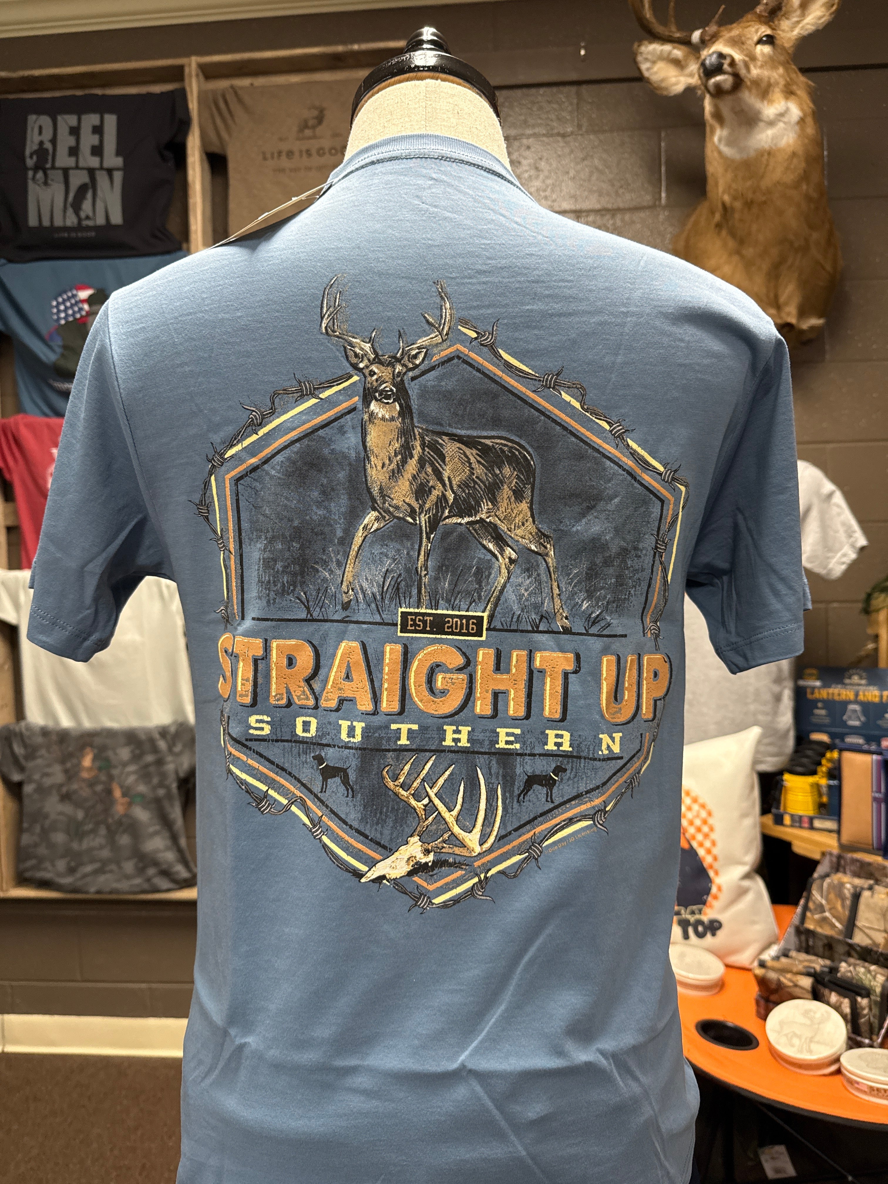 BUCK BARBED WIRE W/POCKET