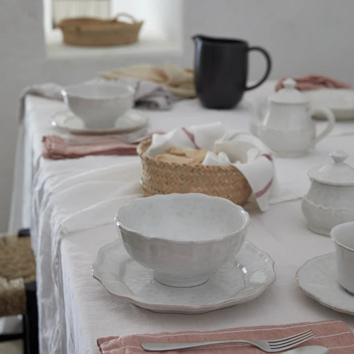 CASAFINA IMPRESSIONS SOUP/CEREAL BOWL WHITE