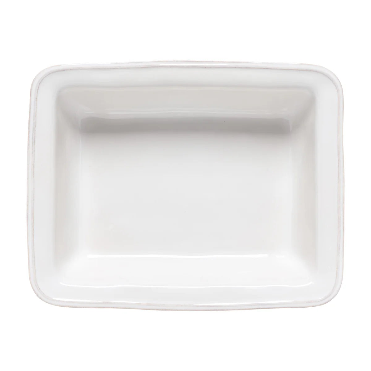 CASAFINA FONTANA 14" RECT BAKER WHITE