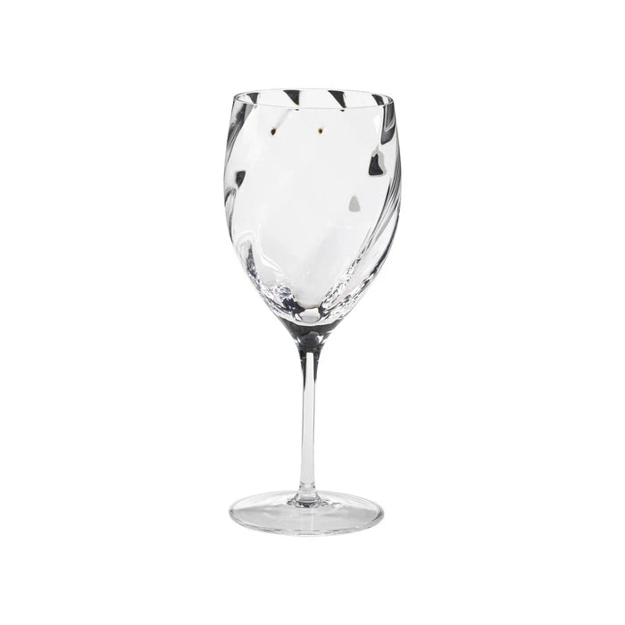CASAFINA WATER GLASS 17 OZ OTTICA CLEAR GLASS