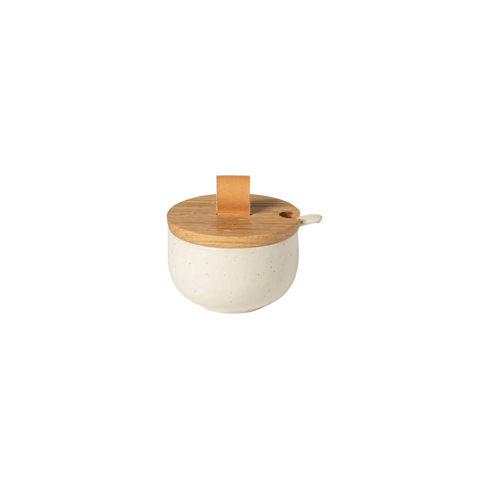PACIFICA SUGAR BOWL W/LID