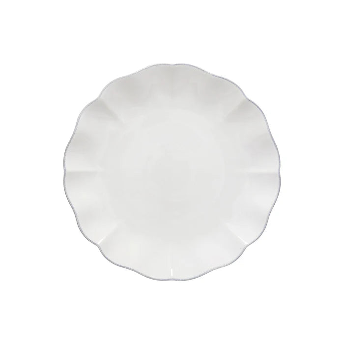 DINNER PLATE 11" ROSA WHITE