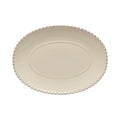 PEARL OVAL PLATTER 13" (Cream)