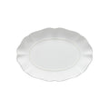 SMALL OVAL PLATTER ROSA WHITE