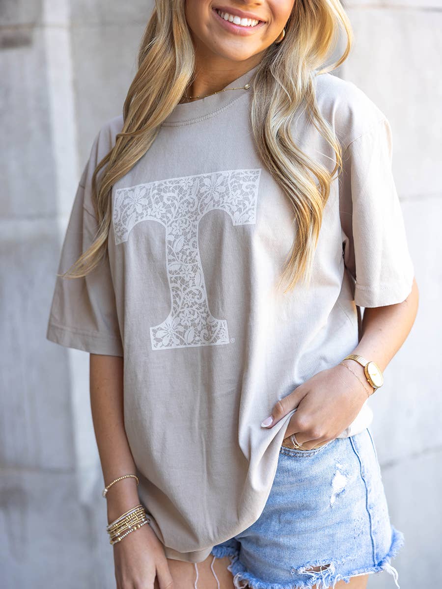 Lace "Power T"  T-Shirt