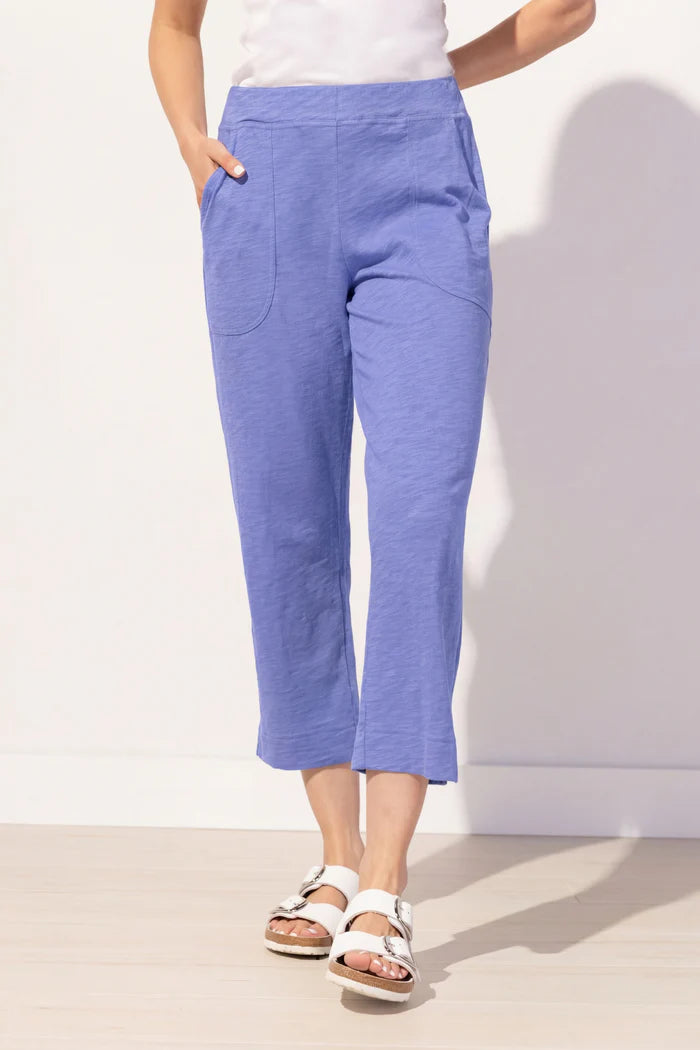 COTTON CAPRI W/ POCKETS