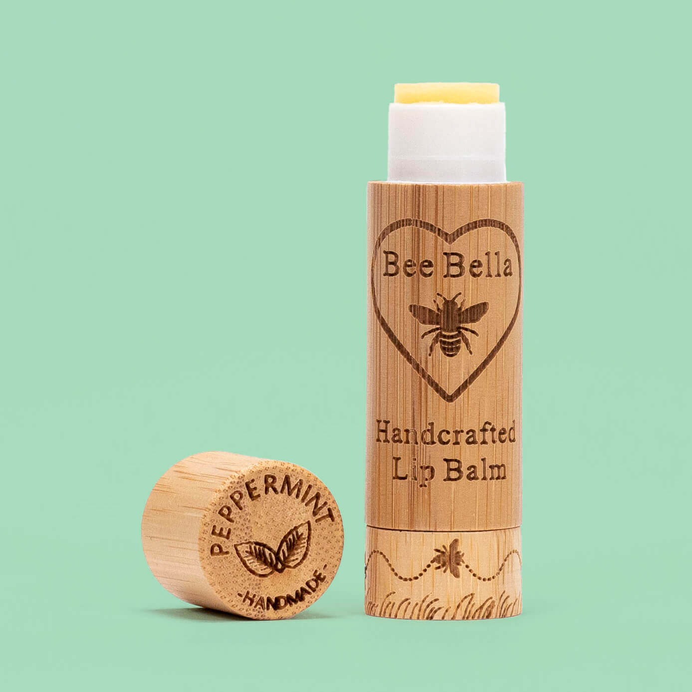 Bee Bella Lip Balm  - Lip Balm Flavors:Peppermint