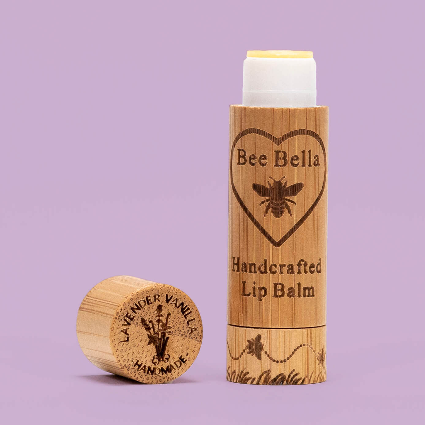 Bee Bella Lip Balm  - Lip Balm Flavors:Lavender Vanilla