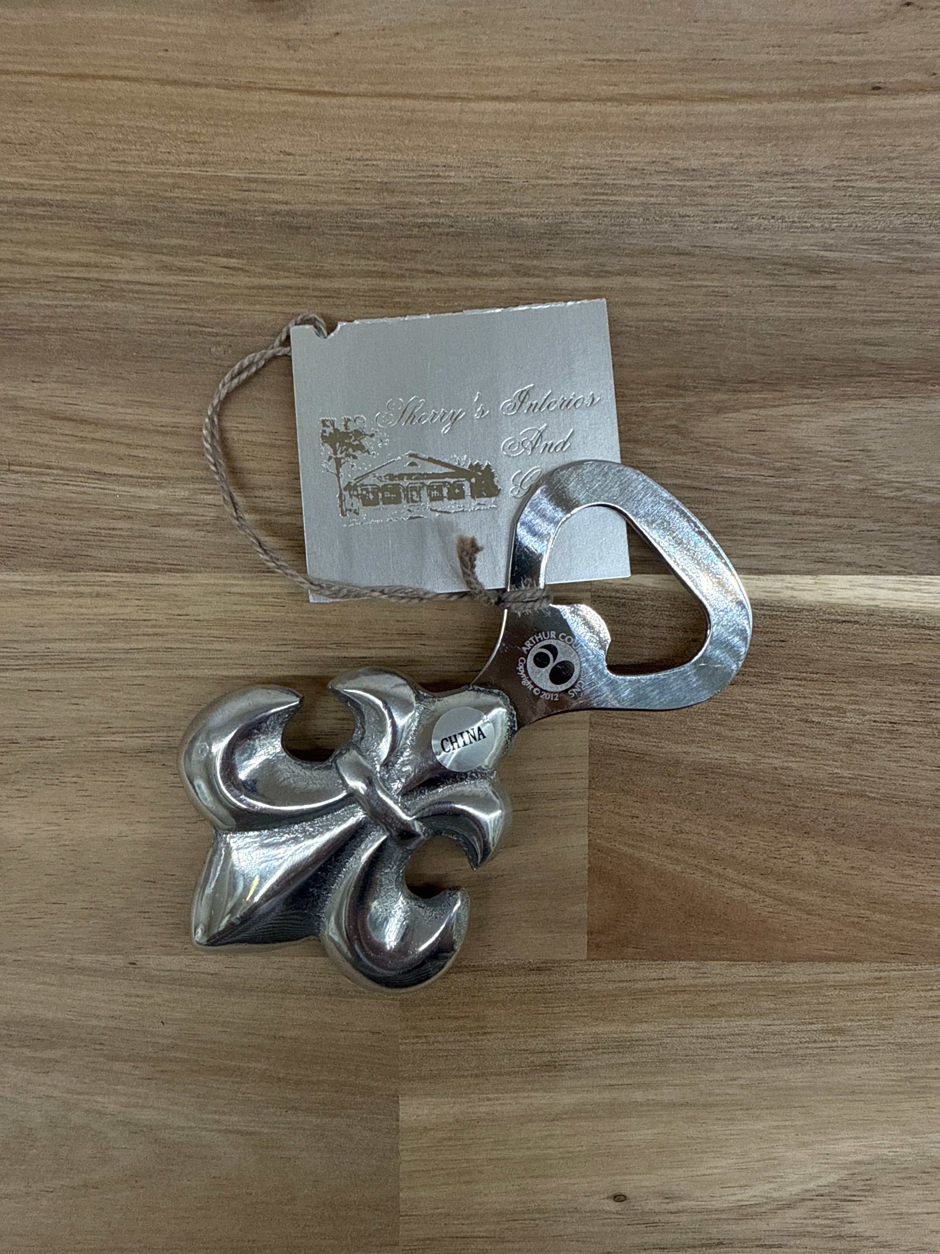 ARTHUR COURT FRENCH LILY BOTTLE OPENER