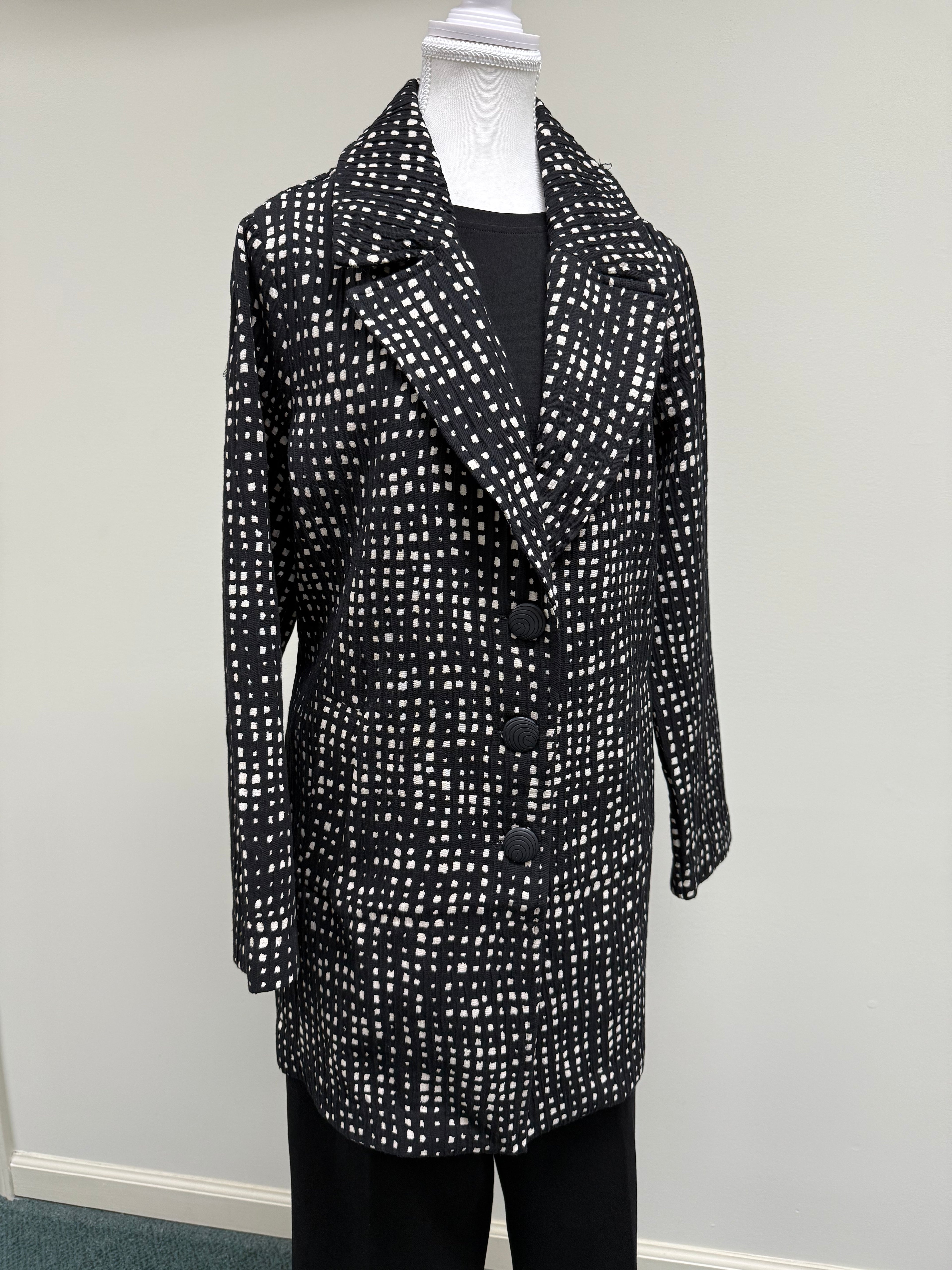 AUTUMN CHECK PARIS CAR COAT